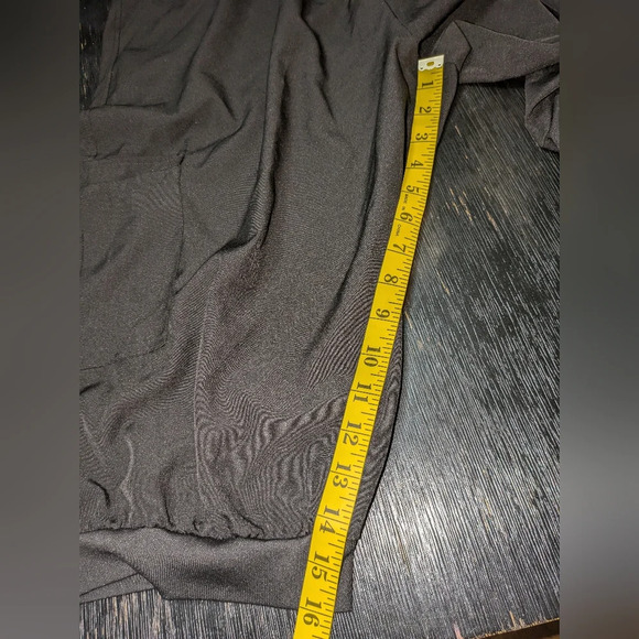 Shein Curve Women's Plus Size Baggy Lightweight Black Capri Size 3XL. EUC - Picture 5 of 8